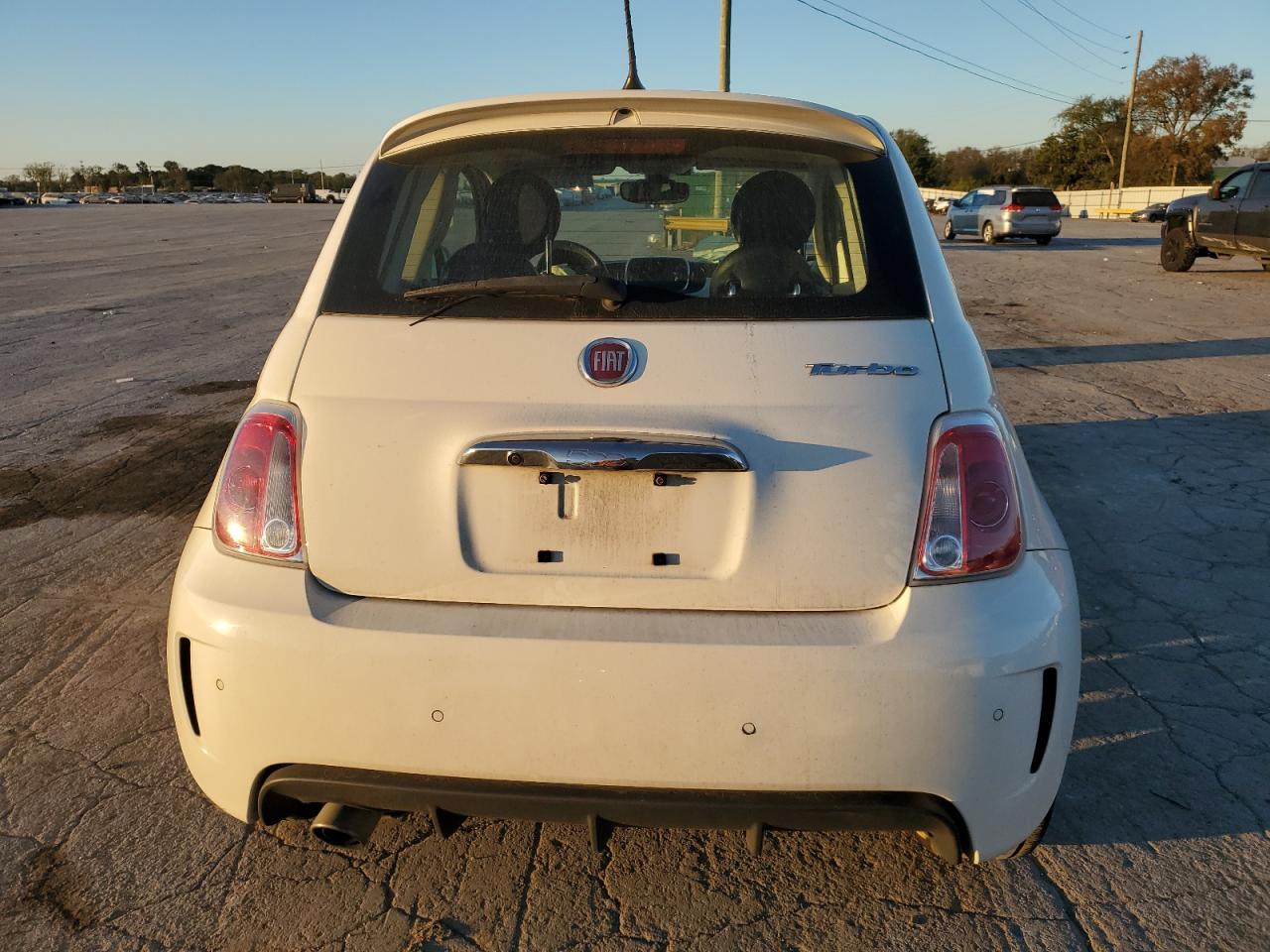 2018 Fiat 500 VIN 3C3CFFCH6JT524116 Copart auction photo, front end damage thumbnail 6