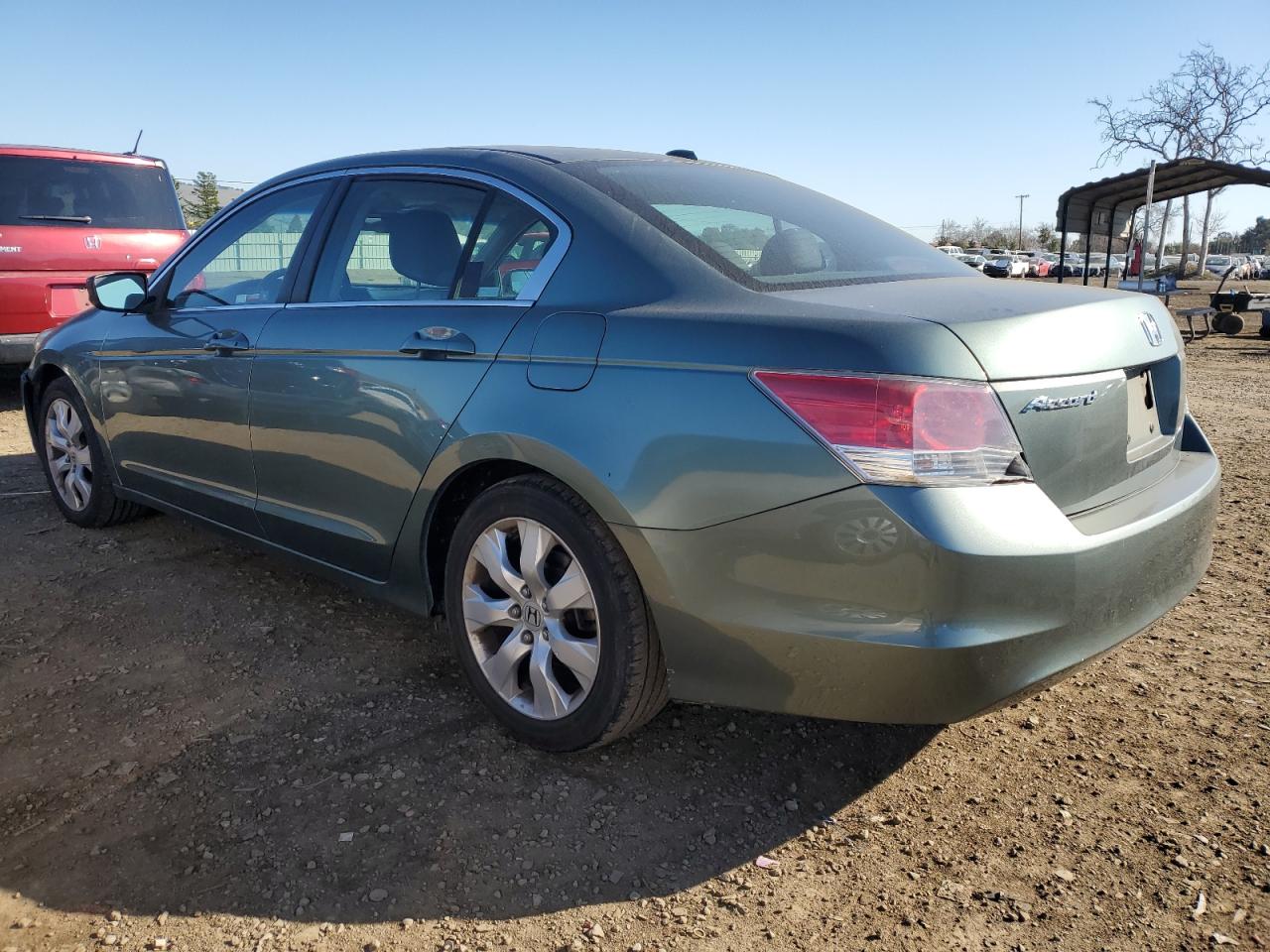 2009 Honda Accord VIN 1HGCP26819A163895 Copart auction photo, front end / side damage thumbnail 2