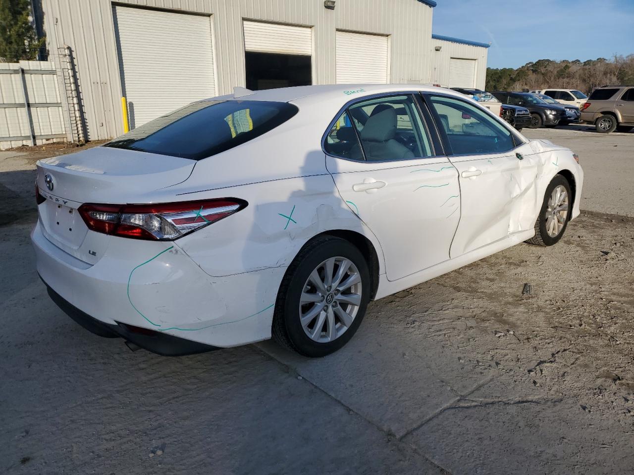 2019 Toyota Camry VIN 4T1B11HK3KU777989 Copart auction photo, side damage thumbnail 3
