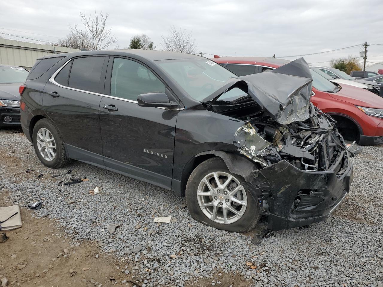 2023 Chevrolet Equinox VIN 3GNAXUEG4PL115346 Copart auction photo, front end damage thumbnail 4