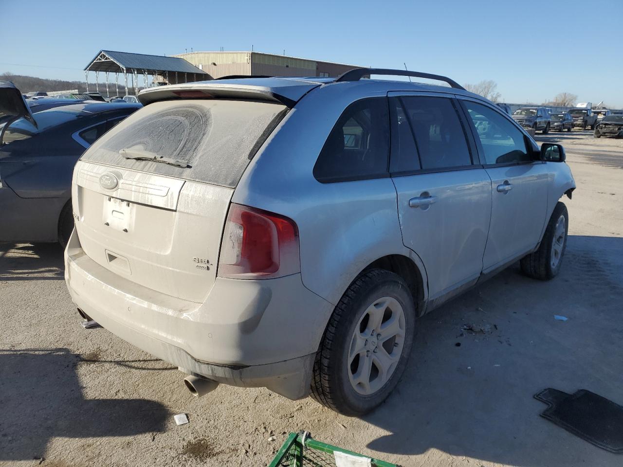 2014 Ford Edge VIN 2FMDK4JC8EBA15844 Copart auction photo, front end damage thumbnail 3