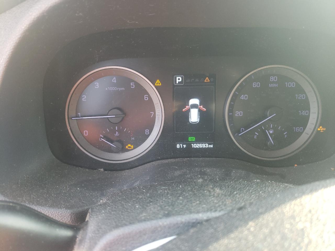 2016 Hyundai Tucson VIN KM8J33A29GU081656 Copart auction photo, front end / minor dent/scratches damage thumbnail 9