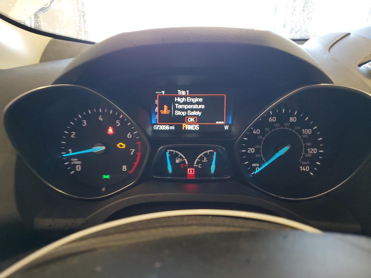 2018 Ford Escape VIN 1FMCU9GD3JUB98657 Copart auction photo, front end damage thumbnail 9