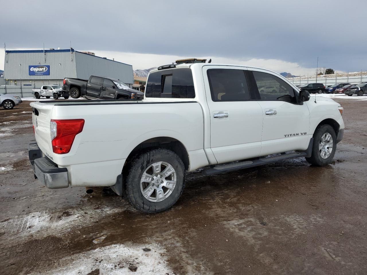 2018 Nissan Titan VIN 1N6AA1EJ7JN527401 Copart auction photo, mechanical / rear end damage thumbnail 3