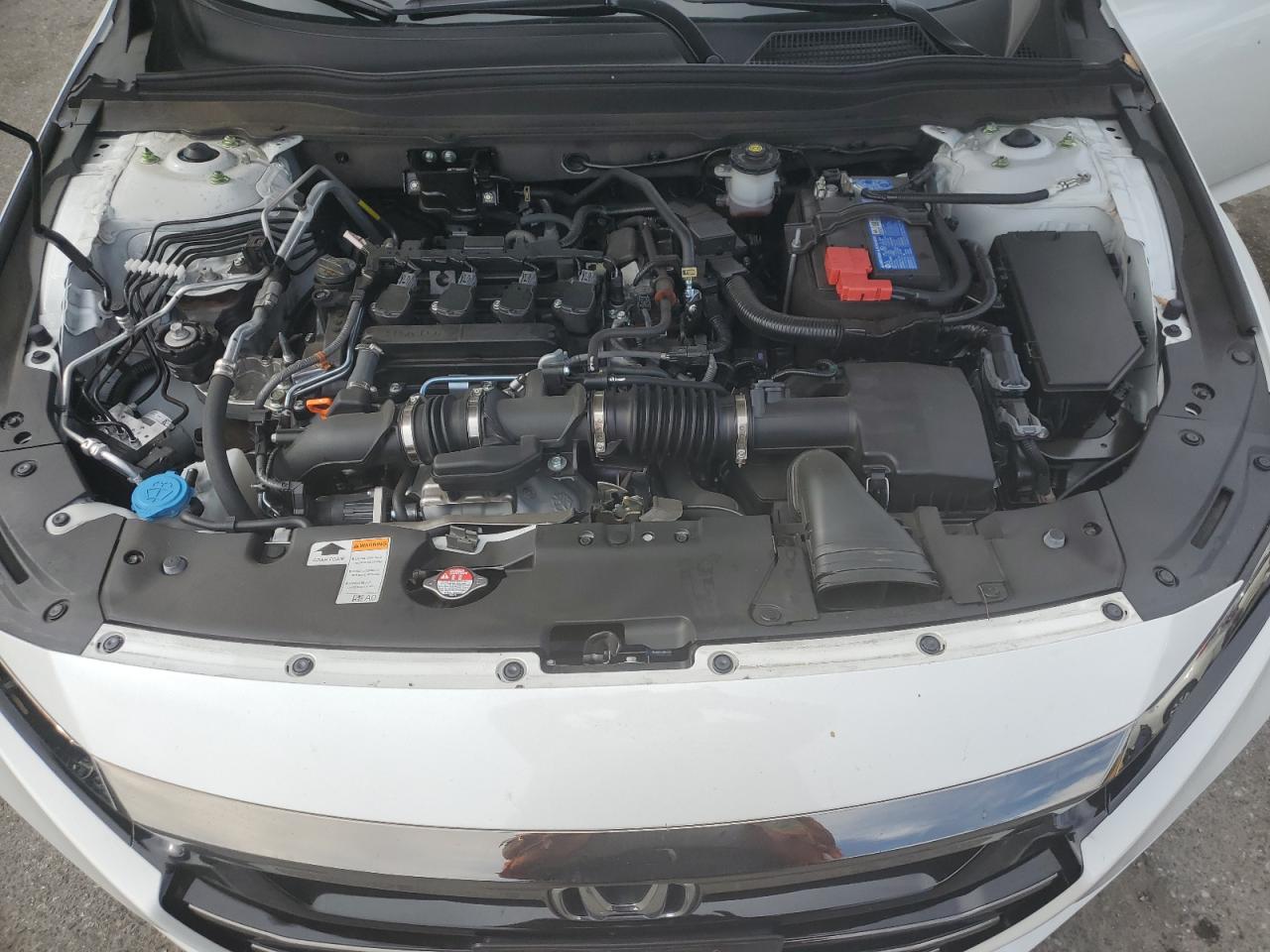 2022 Honda Accord VIN 1HGCV1F30NA119188 Copart auction photo, rear end / side damage thumbnail 11