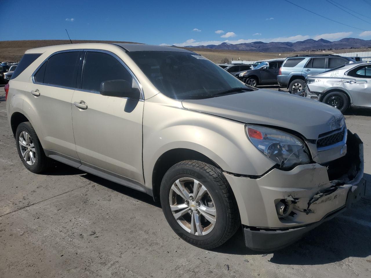 2012 Chevrolet Equinox VIN 2GNFLCEK1C6288238 Copart auction photo, front end damage thumbnail 4