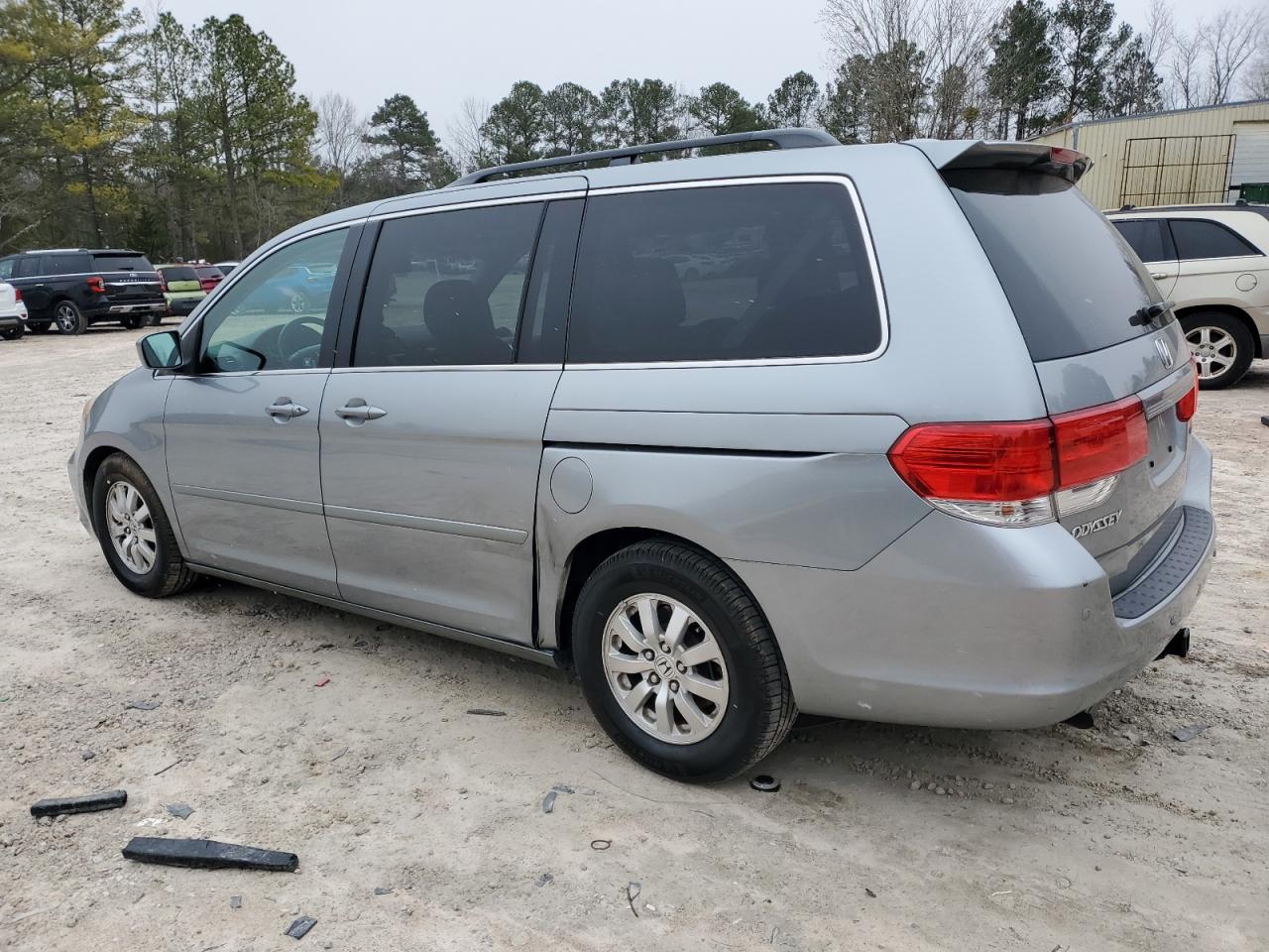 2010 Honda Odyssey VIN 5FNRL3H78AB103459 Copart auction photo, front end / side damage thumbnail 2