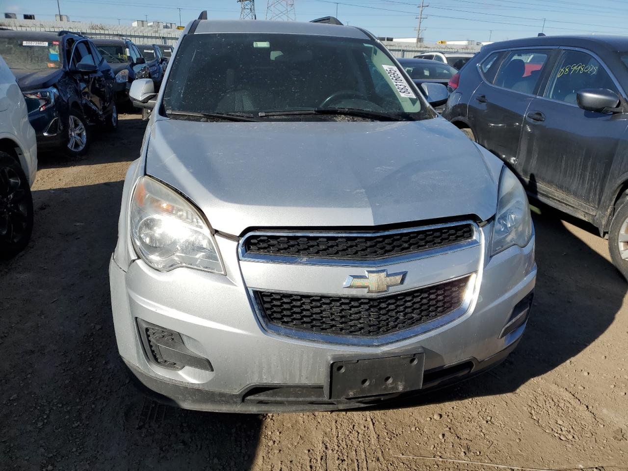 2011 Chevrolet Equinox VIN 2GNALDEC4B1335637 Copart auction photo, front end damage thumbnail 5