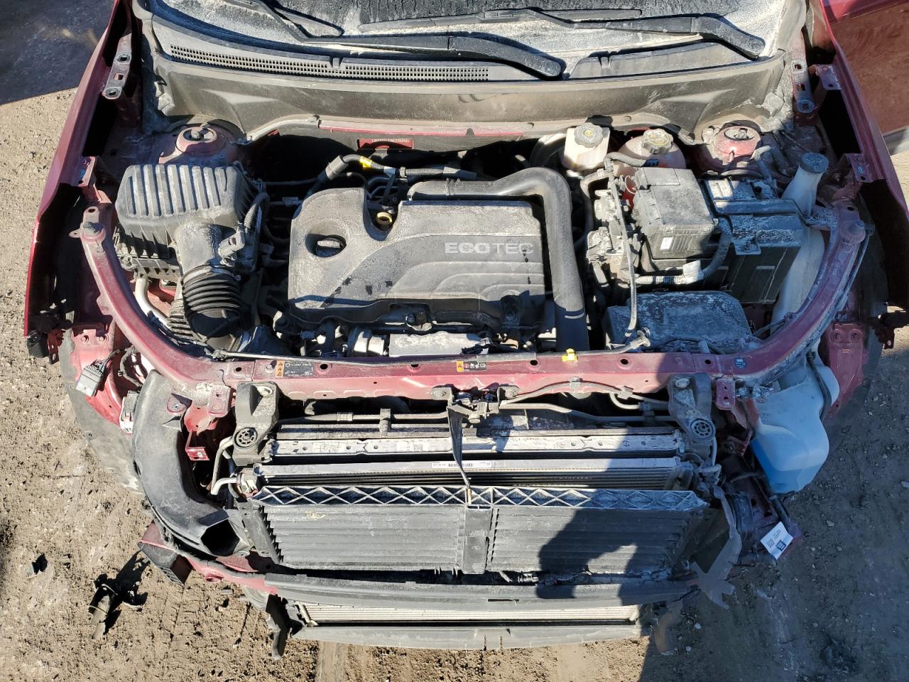 2021 Chevrolet Equinox VIN 3GNAXKEV3ML346348 Copart auction photo, front end / rear end damage thumbnail 12