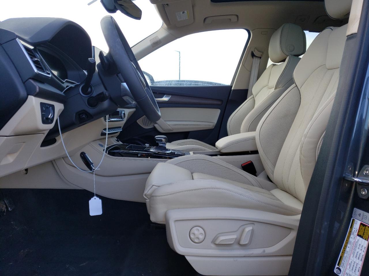 2024 Audi Q5 VIN WA1EAAFYXR2138646 Copart auction photo, side / rear end damage thumbnail 7