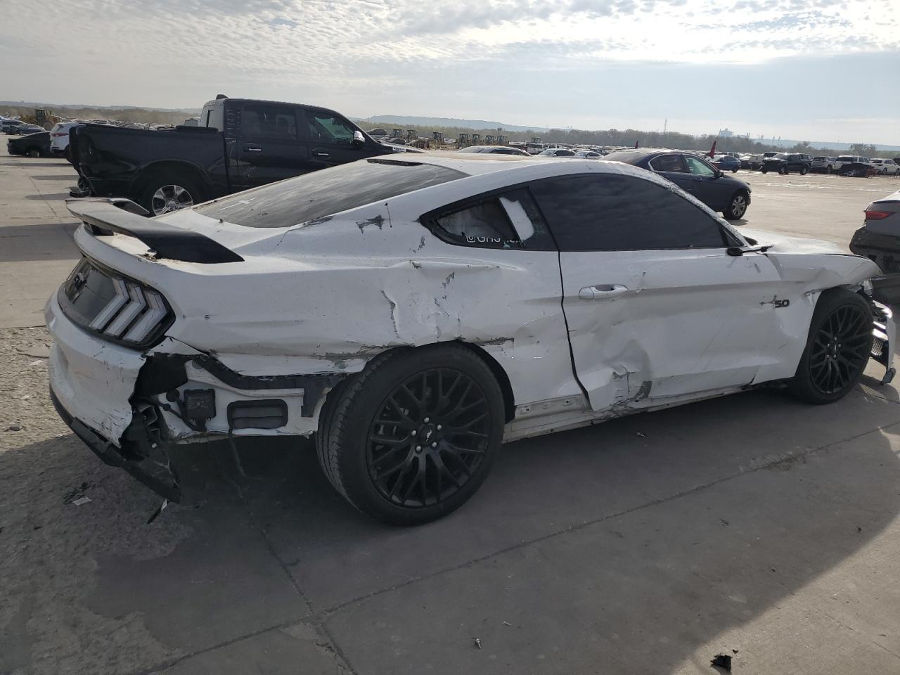 2020 Ford Mustang VIN 1FA6P8CF7L5154397 Copart auction photo, all over damage thumbnail 3