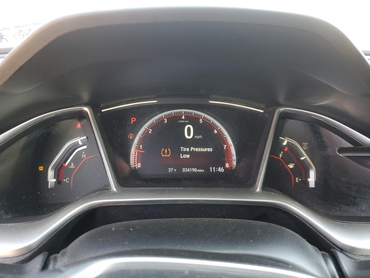 2021 Honda Civic VIN 2HGFC2F8XMH534586 Copart auction photo, all over / undercarriage damage thumbnail 9