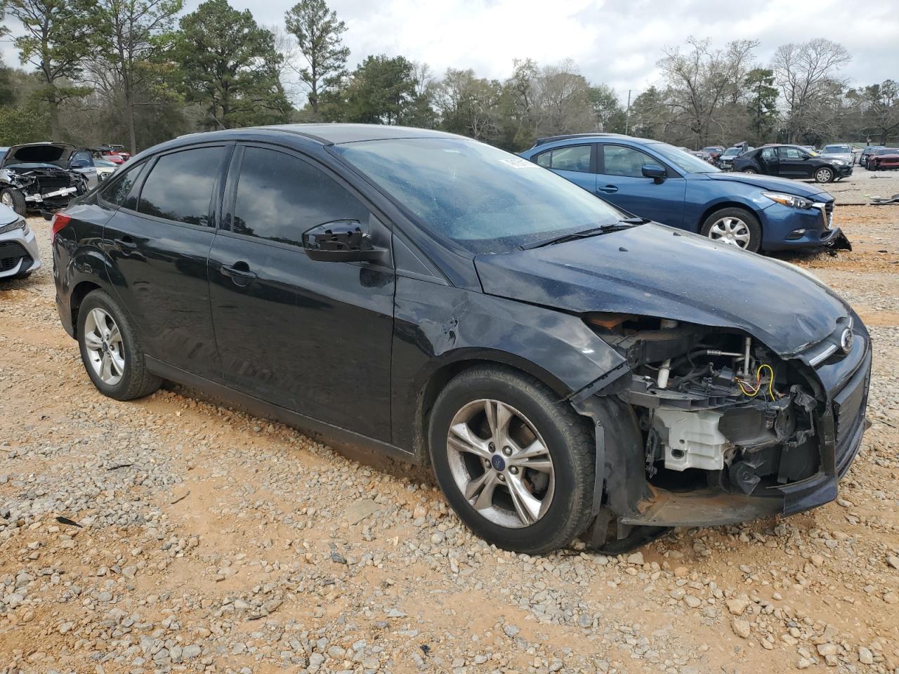 2013 Ford Focus VIN 1FADP3F23DL378346 Copart auction photo, front end damage thumbnail 4