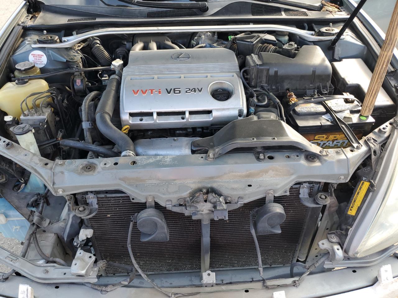2003 Lexus ES VIN JTHBF30G530115976 Copart auction photo, front end / minor dent/scratches damage thumbnail 13