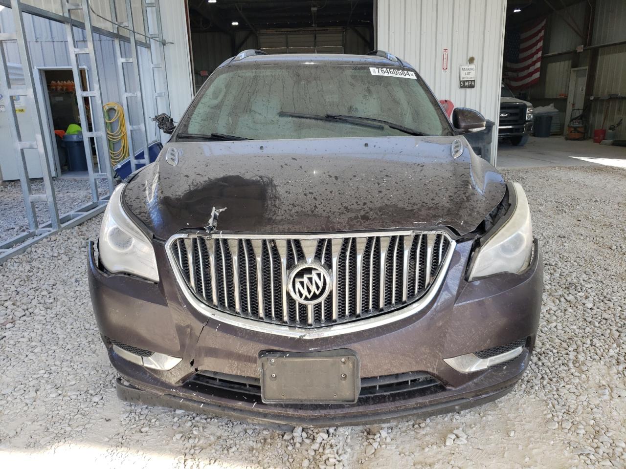 2015 Buick Enclave VIN 5GAKVBKD2FJ207399 Copart auction photo, frame damage / front end damage thumbnail 5