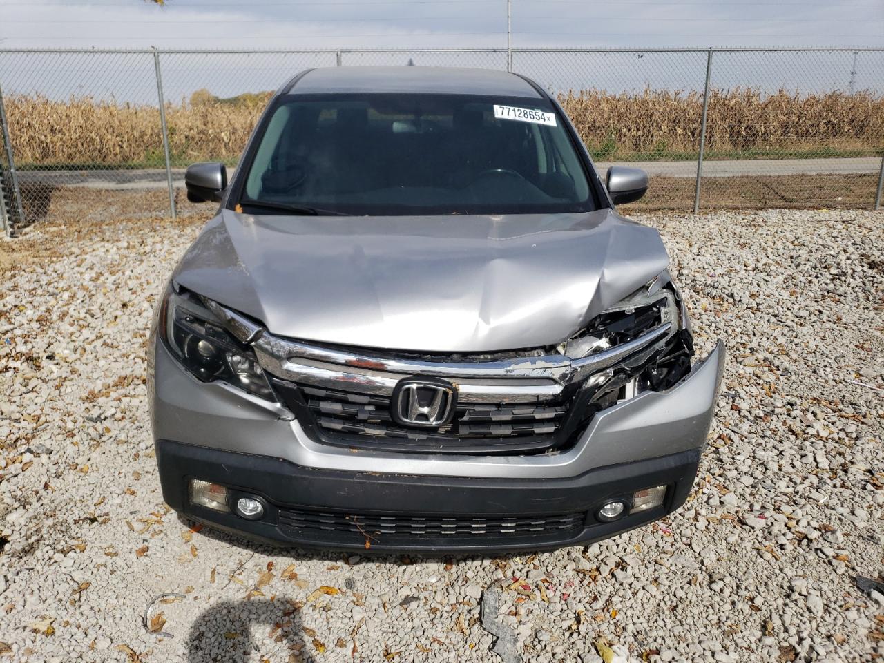 2018 Honda Ridgeline VIN 5FPYK3F60JB011620 Copart auction photo, front end / minor dent/scratches damage thumbnail 5