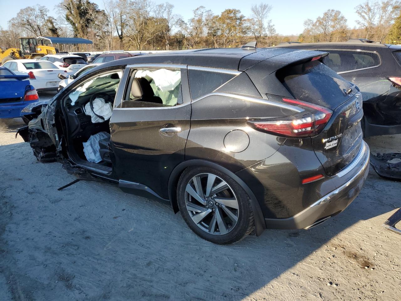 2021 Nissan Murano VIN 5N1AZ2CS4MC125036 Copart auction photo, front end / side damage thumbnail 2