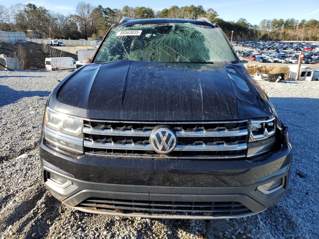 2018 Volkswagen Atlas VIN 1V2MR2CAXJC528232 Copart auction photo, front end / rear end damage thumbnail 5