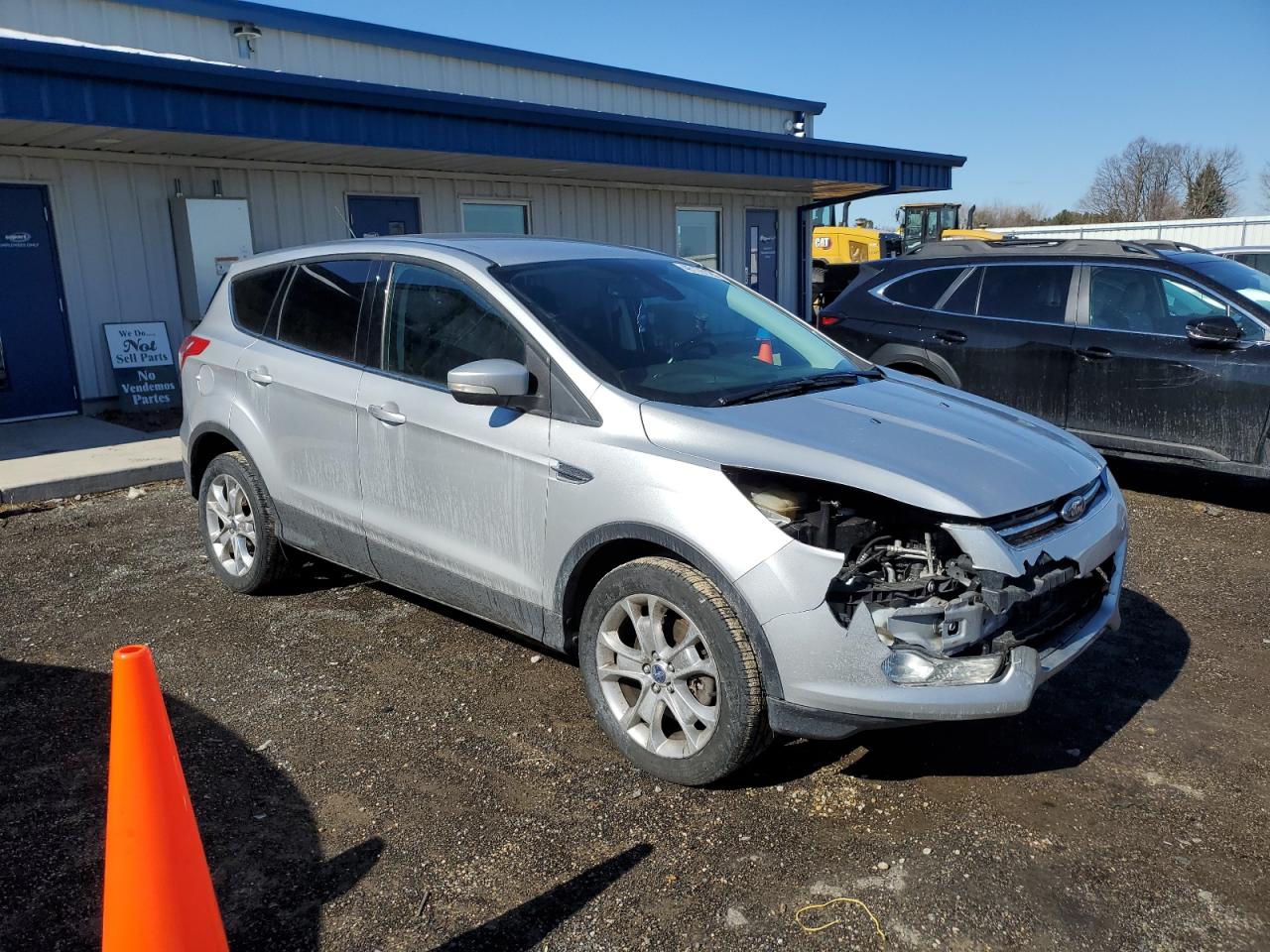 2013 Ford Escape VIN 1FMCU9HX7DUC52832 Copart auction photo, front end damage thumbnail 4