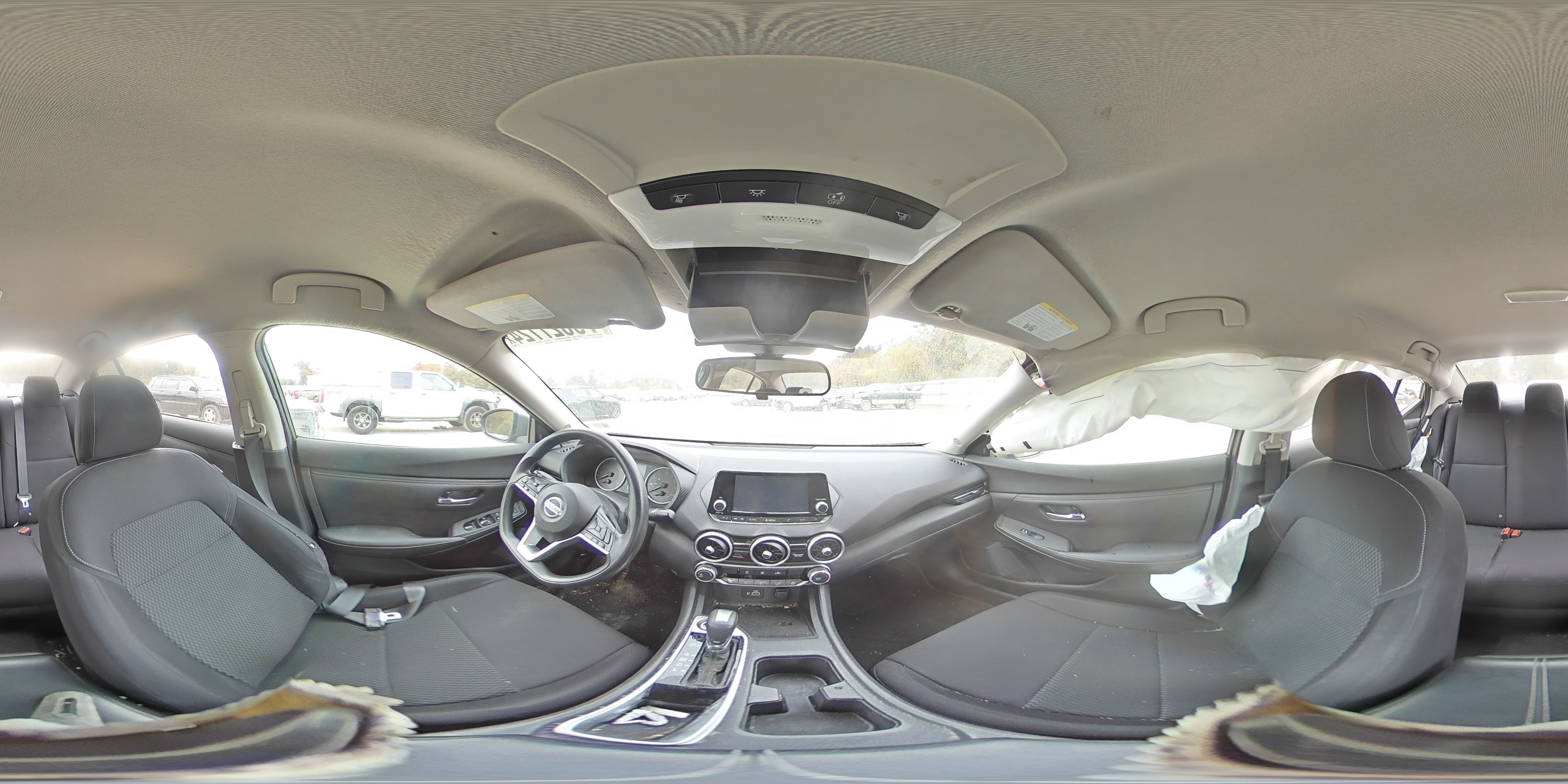 2020 Nissan Sentra VIN 3N1AB8BV6LY275584 Copart auction photo, front end / side damage thumbnail 13