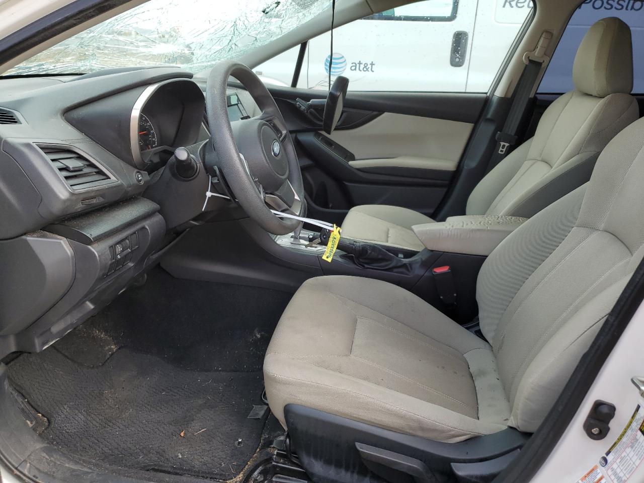 2019 Subaru Impreza VIN 4S3GKAC60K3622467 Copart auction photo, front end damage thumbnail 7