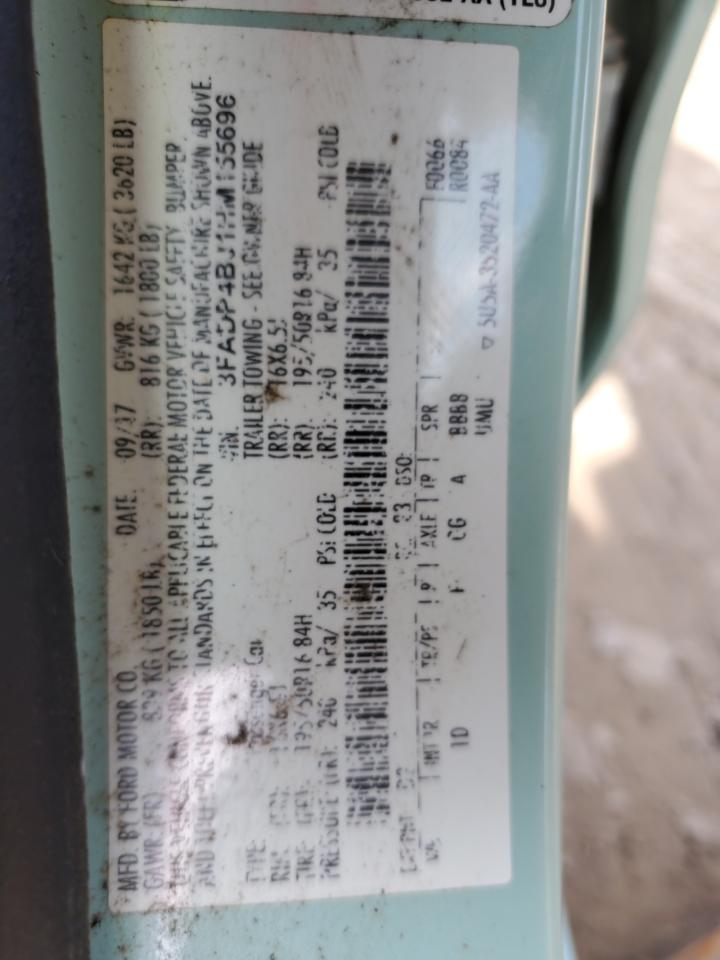 2017 Ford Fiesta VIN 3FADP4BJ1HM155696 Copart auction photo, front end damage thumbnail 12