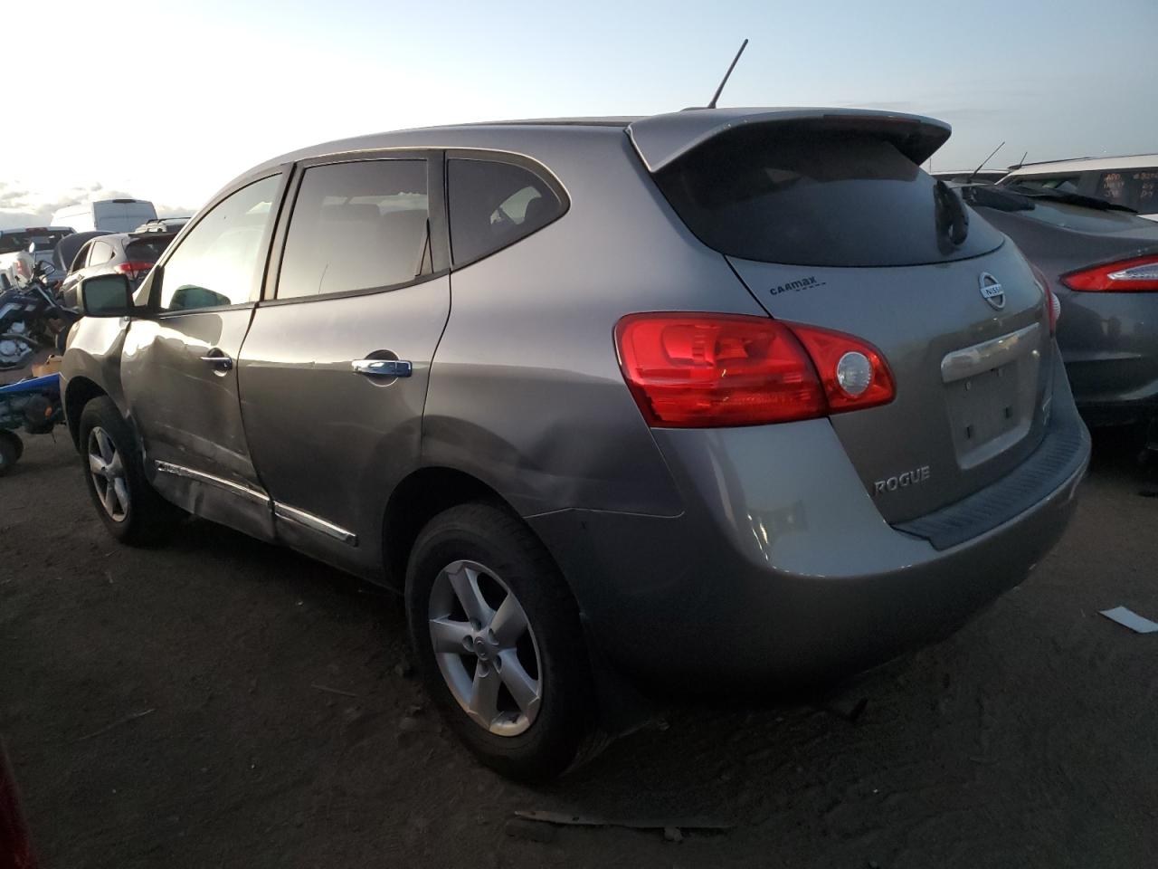 2012 Nissan Rogue VIN JN8AS5MV5CW402071 Copart auction photo, side / front end damage thumbnail 2