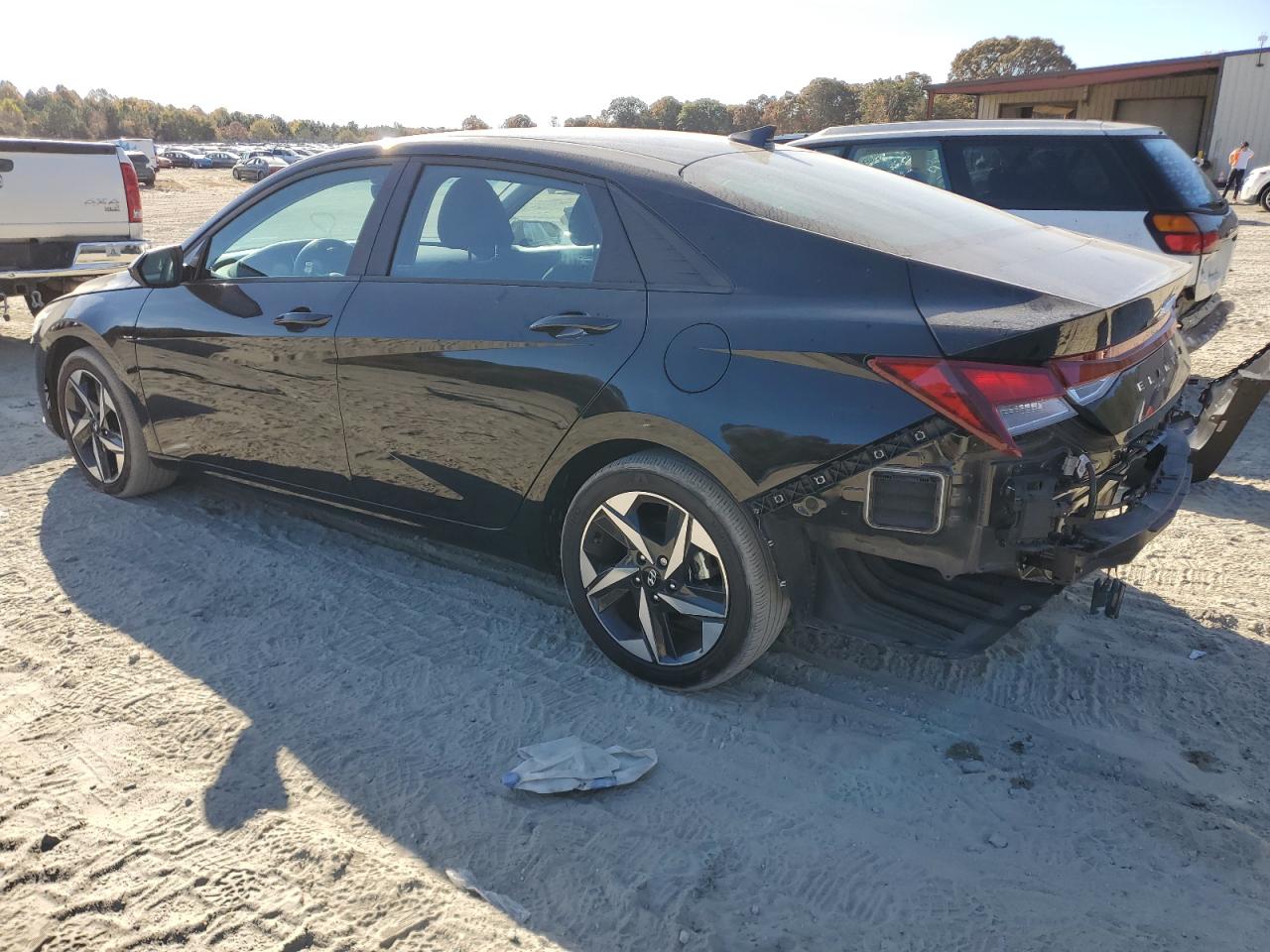 2023 Hyundai Elantra VIN KMHLS4AG2PU508009 Copart auction photo, rear end damage thumbnail 2