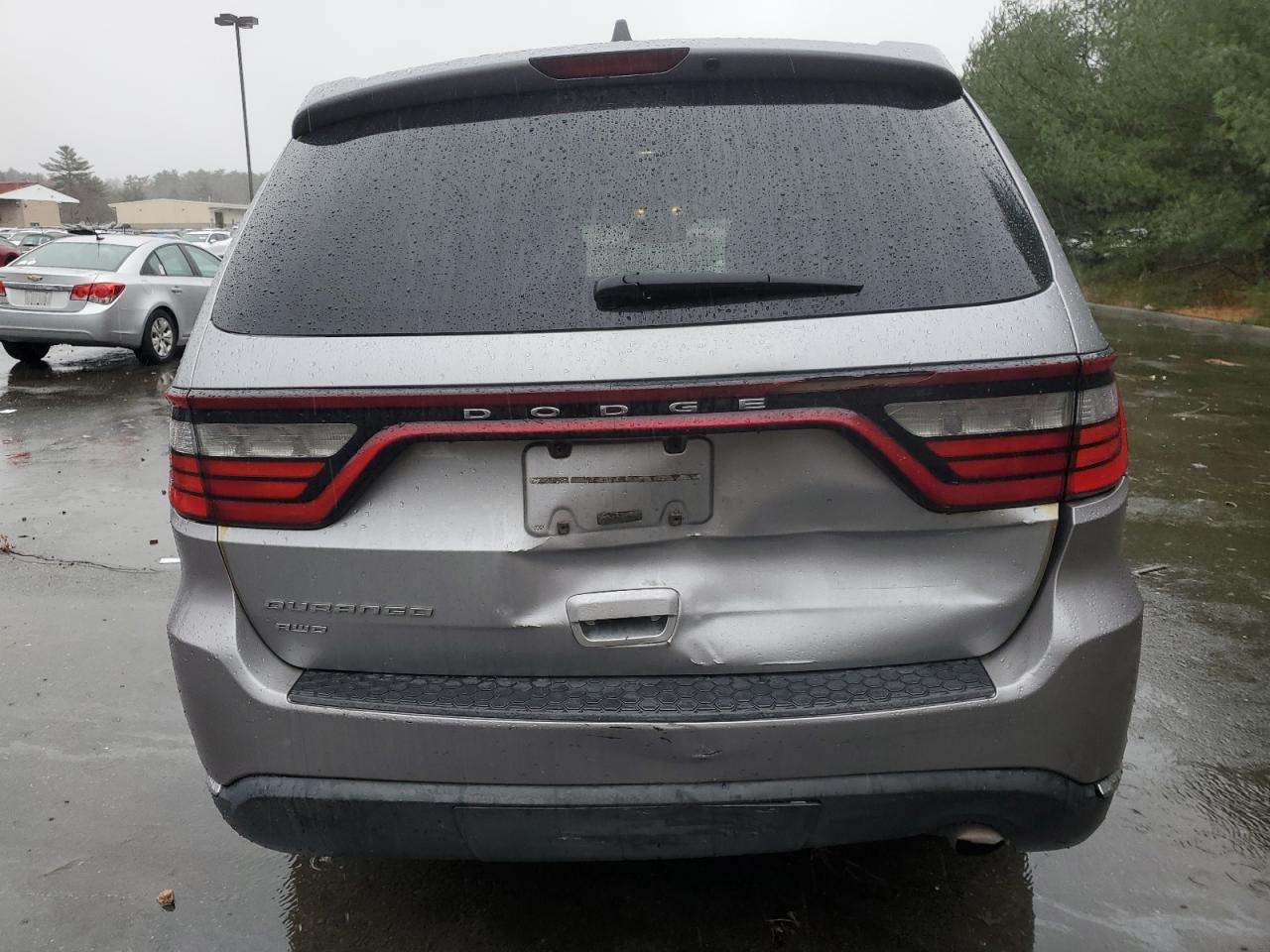 2014 Dodge Durango VIN 1C4RDJAG4EC351657 Copart auction photo, front end / rear end damage thumbnail 6