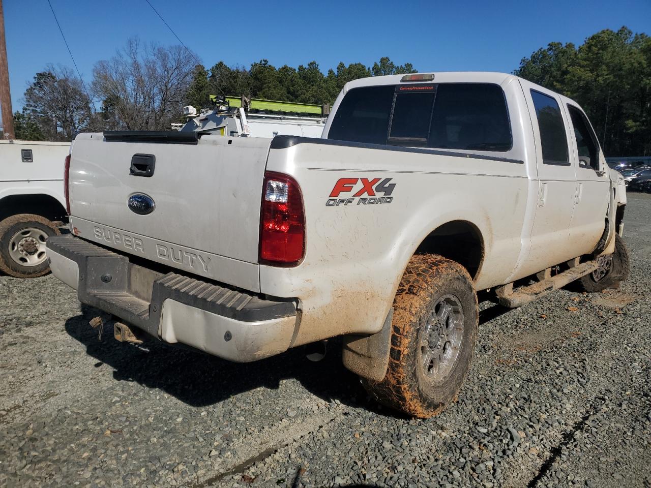2010 Ford F350 VIN 1FTWW3BR1AEA03046 Copart auction photo, front end / minor dent/scratches damage thumbnail 3