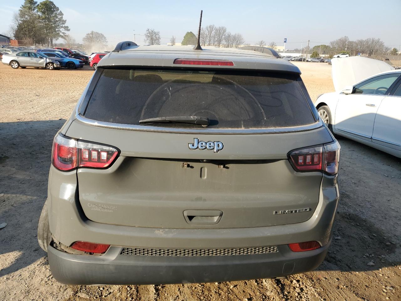 2020 Jeep Compass VIN 3C4NJCCB5LT158388 Copart auction photo, front end / rear end damage thumbnail 6