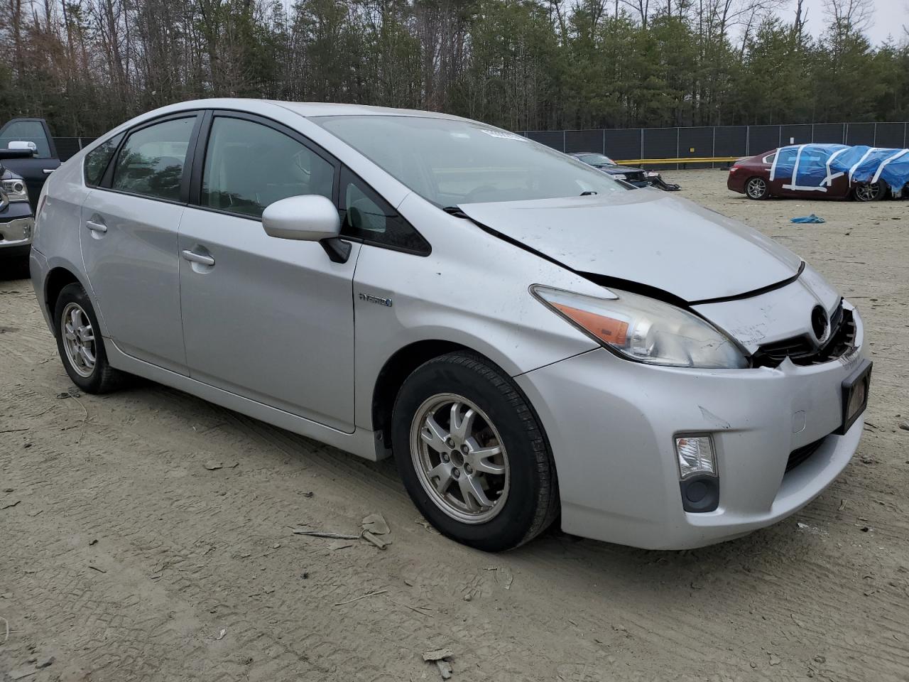 2010 Toyota Prius VIN JTDKN3DU9A0027515 Copart auction photo, front end damage thumbnail 4