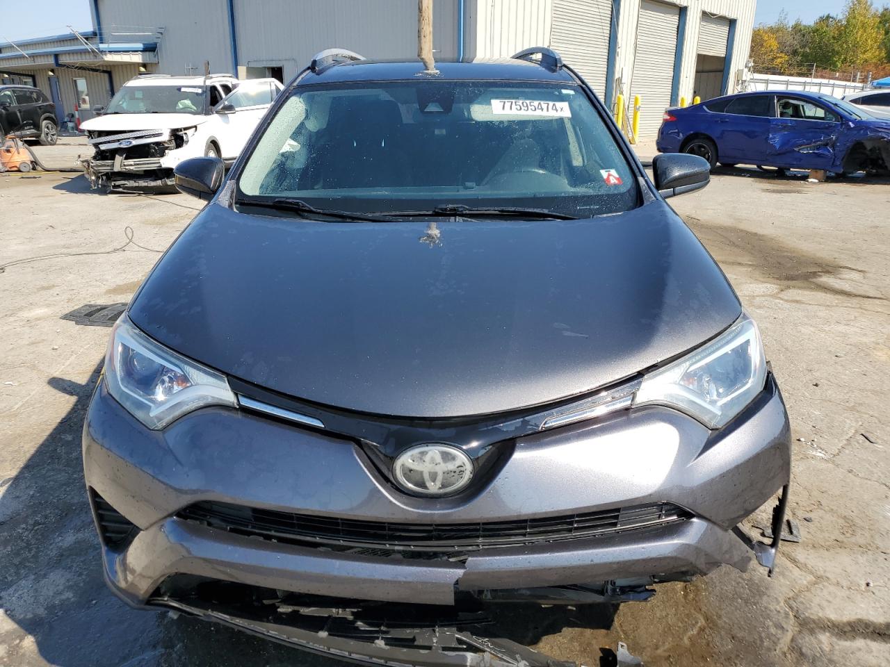 2017 Toyota RAV 4 VIN JTMZFREV7HJ106403 Copart auction photo, front end damage thumbnail 5