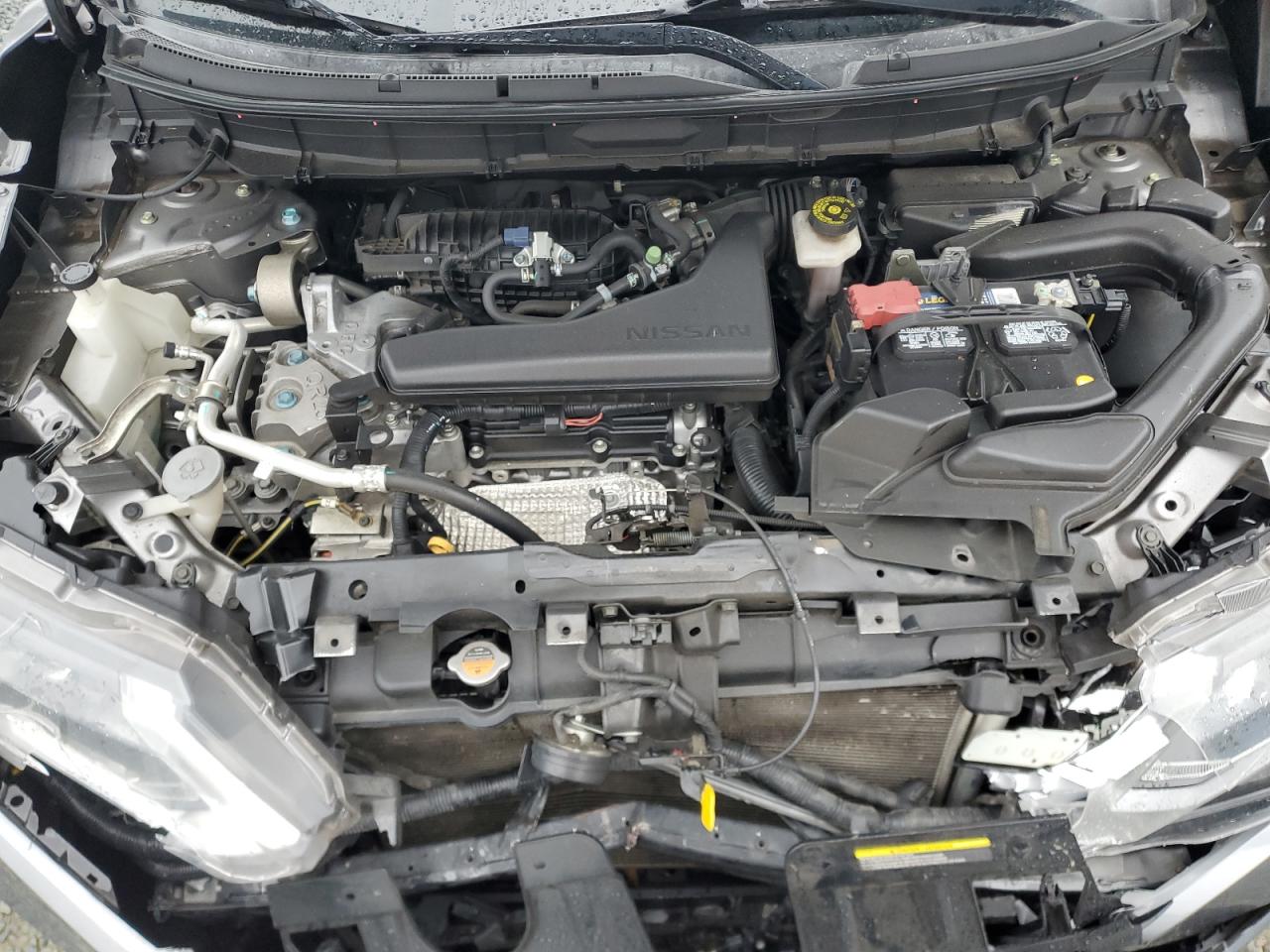 2017 Nissan Rogue VIN KNMAT2MT7HP570849 Copart auction photo, front end damage thumbnail 13