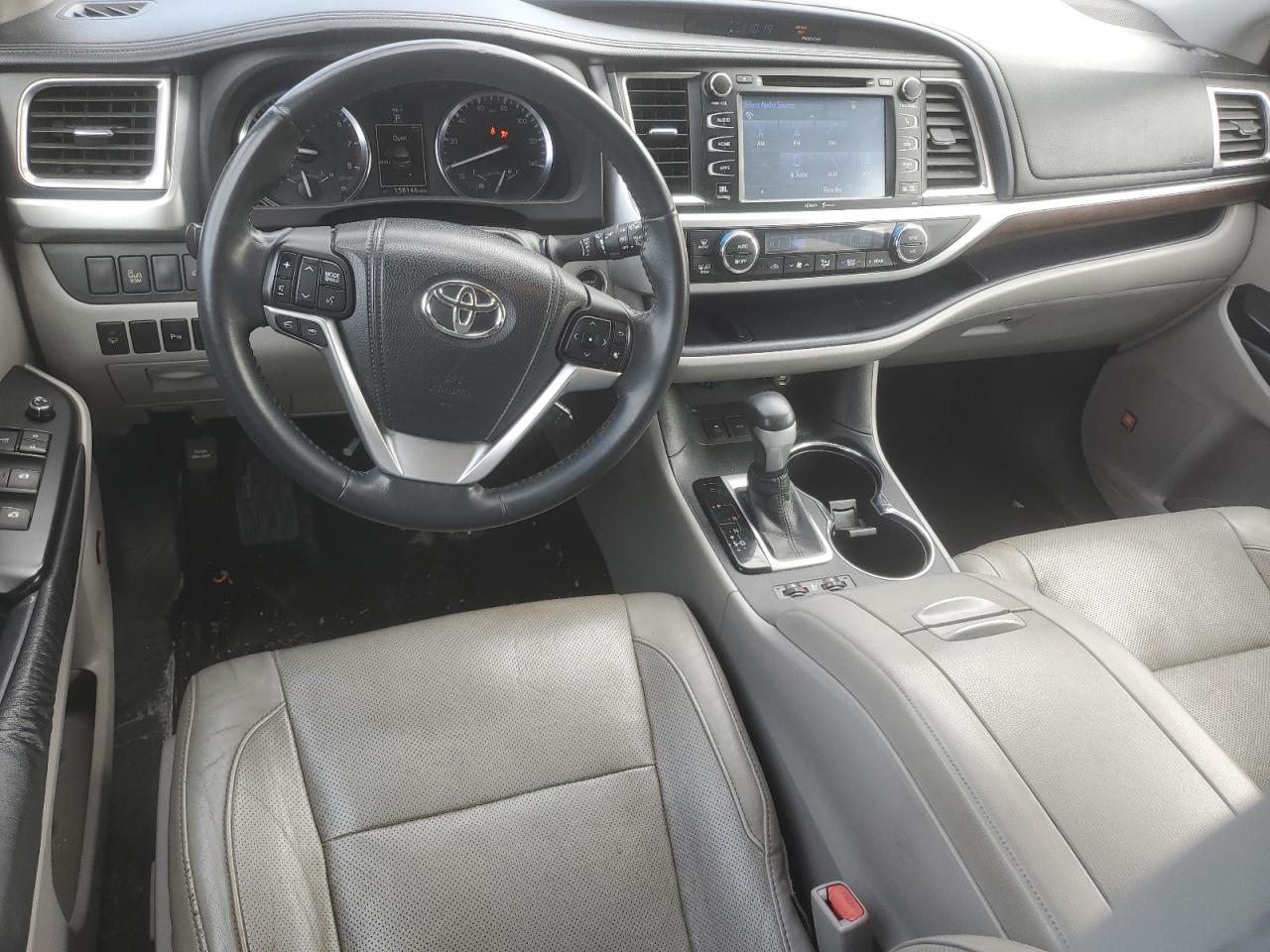 2014 Toyota Highlander VIN 5TDDKRFH6ES029312 Copart auction photo, all over damage thumbnail 8