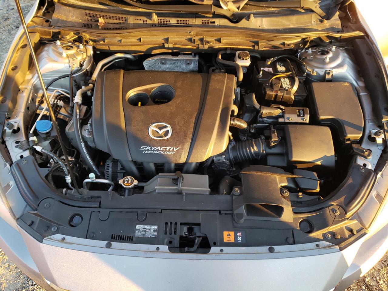 2014 Mazda 3 VIN JM1BM1U78E1140860 Copart auction photo, rear end / minor dent/scratches damage thumbnail 13