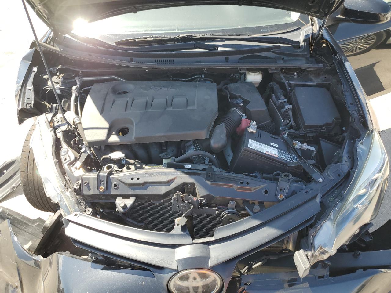 2019 Toyota Corolla VIN 2T1BURHE3KC148105 Copart auction photo, front end / rear end damage thumbnail 11