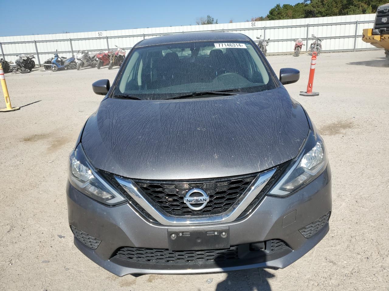 2019 Nissan Sentra VIN 3N1AB7AP8KL627539 Copart auction photo, side / front end damage thumbnail 5