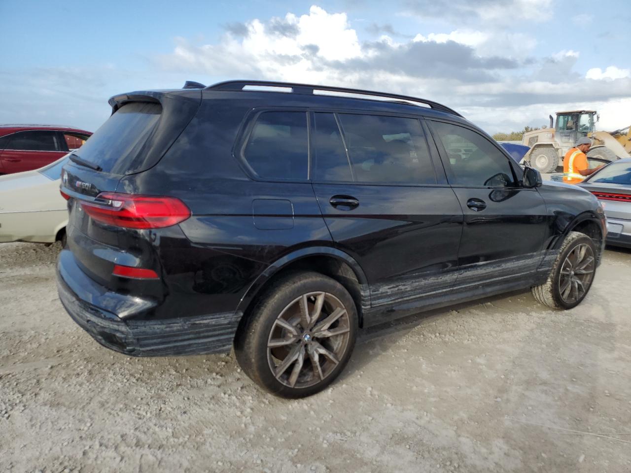 2022 BMW X7 VIN 5UXCX6C03N9L18686 Copart auction photo, water/flood damage thumbnail 3