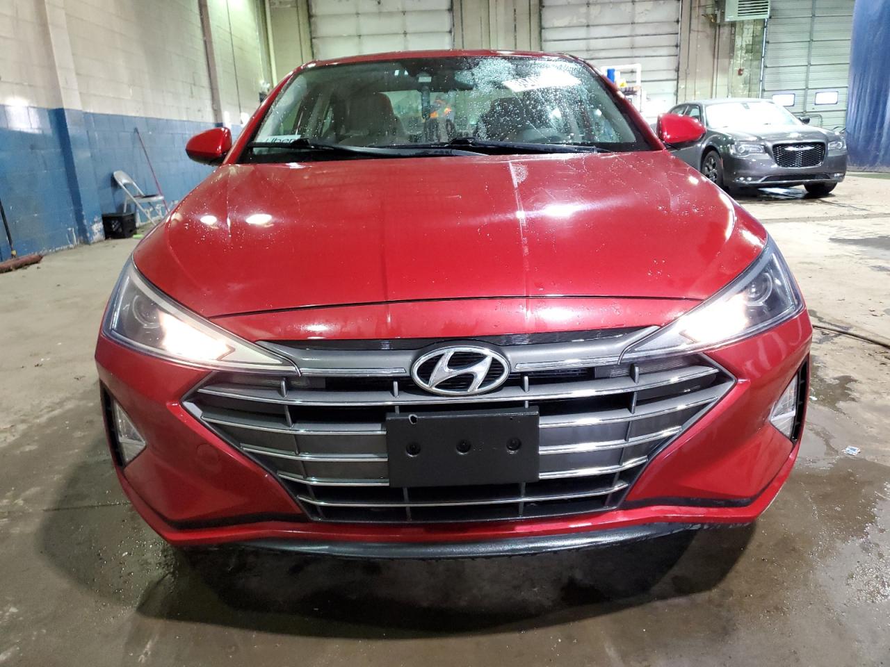2020 Hyundai Elantra VIN KMHD84LFXLU033243 Copart auction photo, rear end damage thumbnail 5
