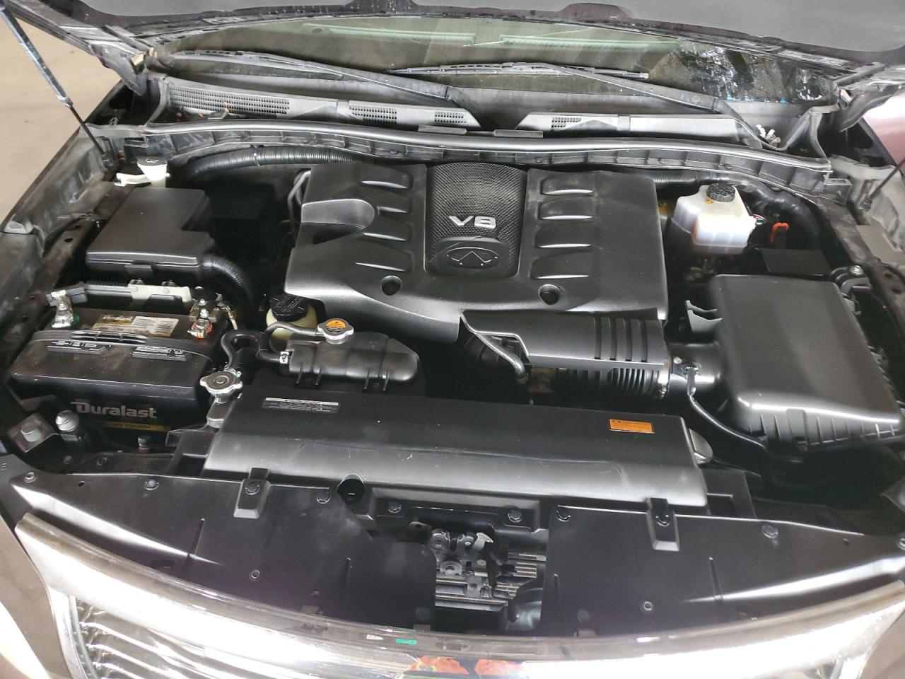 2012 Infiniti QX56 VIN JN8AZ2ND3C9715229 Copart auction photo, front end damage thumbnail 12