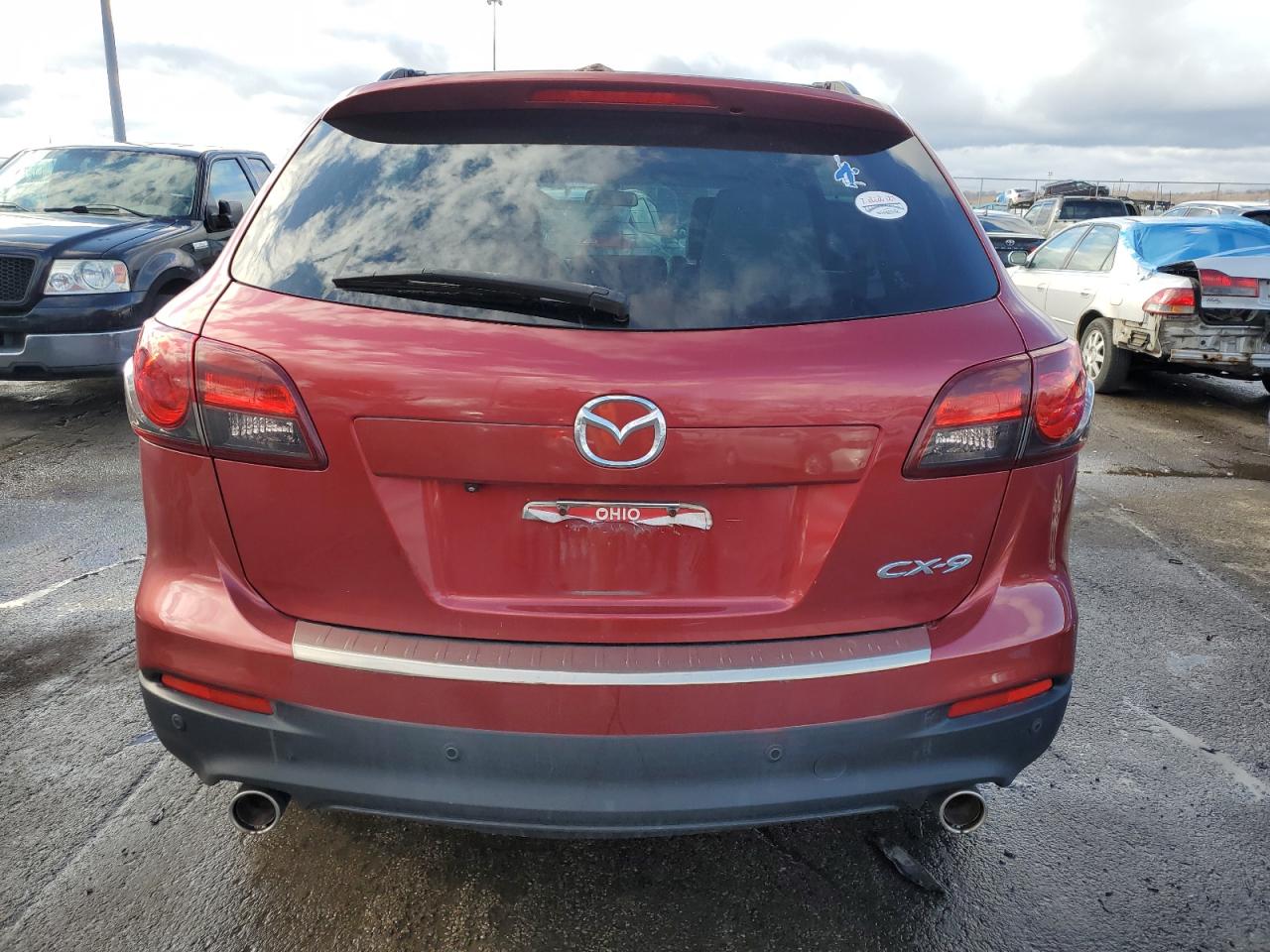 2015 Mazda CX-9 VIN JM3TB2CA0F0449587 Copart auction photo, mechanical / minor dent/scratches damage thumbnail 6