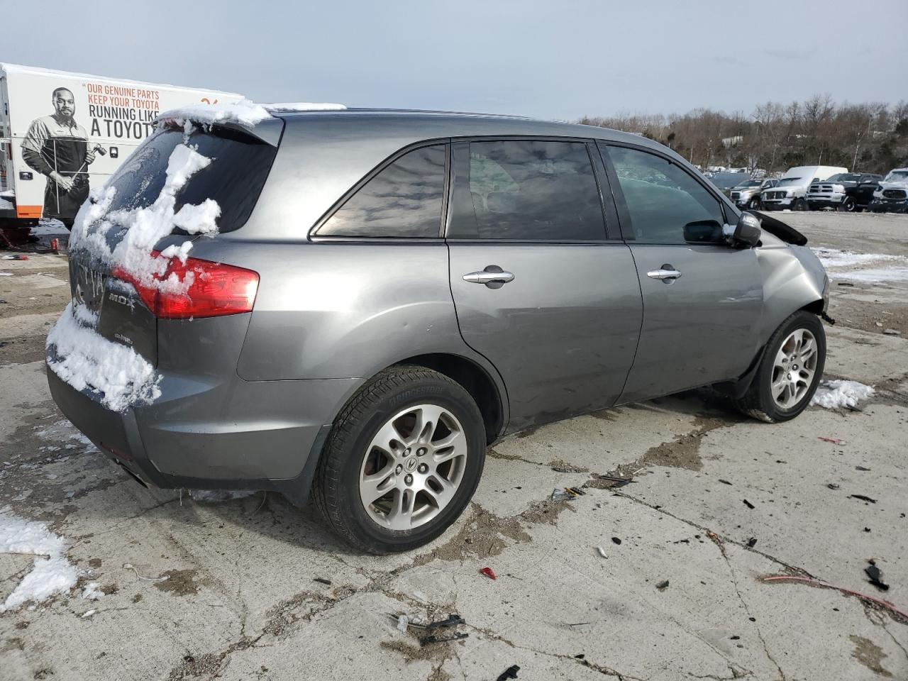 2008 Acura MDX VIN 2HNYD28618H542656 Copart auction photo, front end damage thumbnail 3