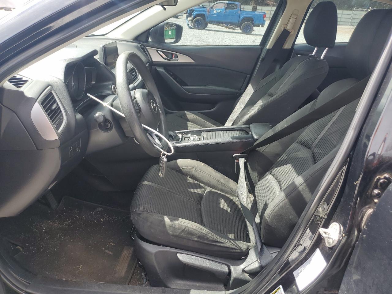 2017 Mazda 3 VIN 3MZBN1U77HM139829 Copart auction photo, water/flood / top/roof damage thumbnail 7