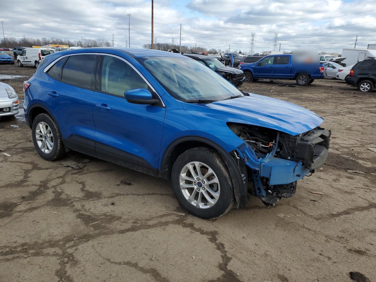 2020 Ford Escape VIN 1FMCU9G63LUB86724 Copart auction photo, front end damage thumbnail 4