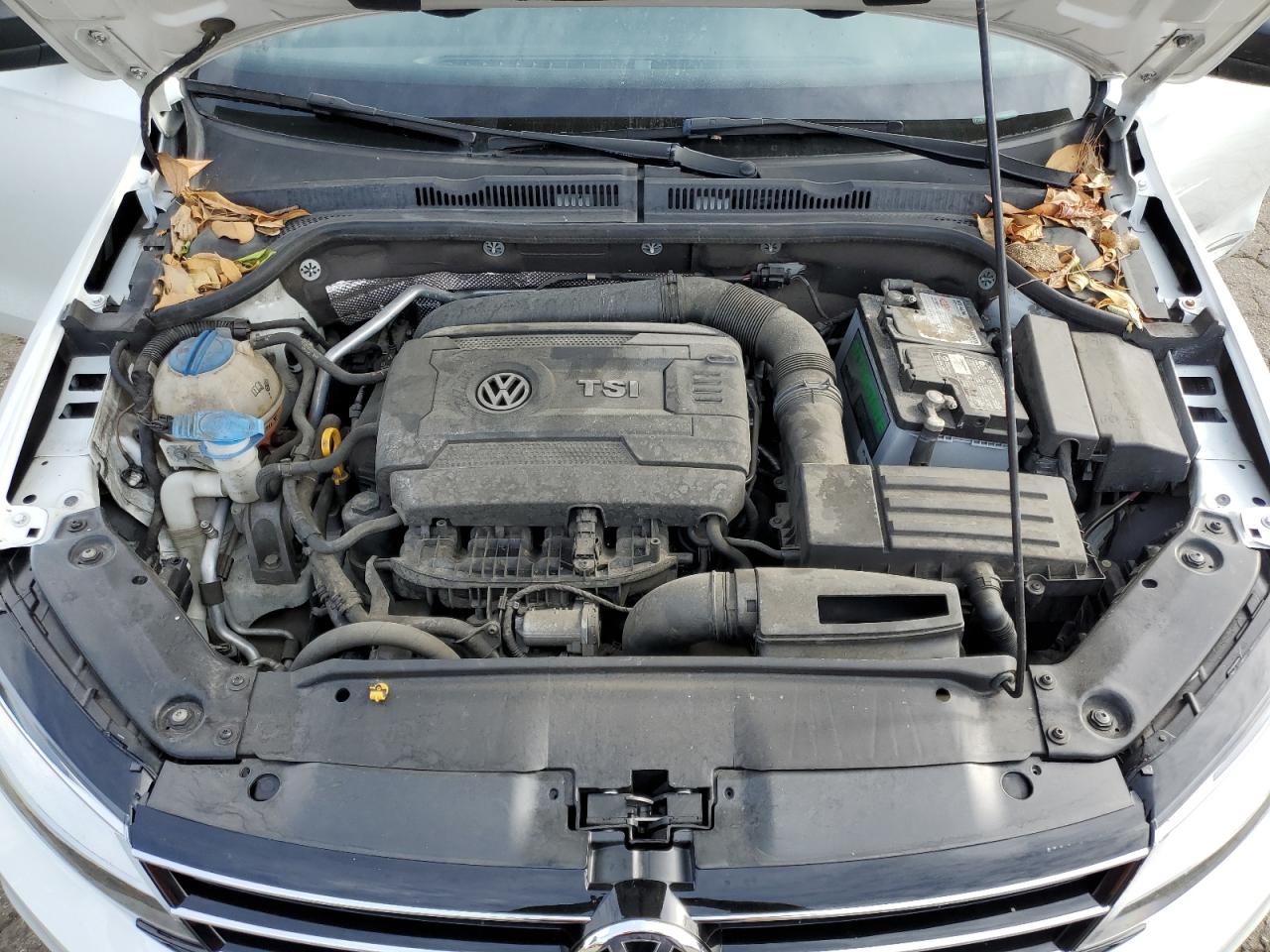 2017 Volkswagen Jetta VIN 3VWD17AJ4HM395630 Copart auction photo, side / front end damage thumbnail 12