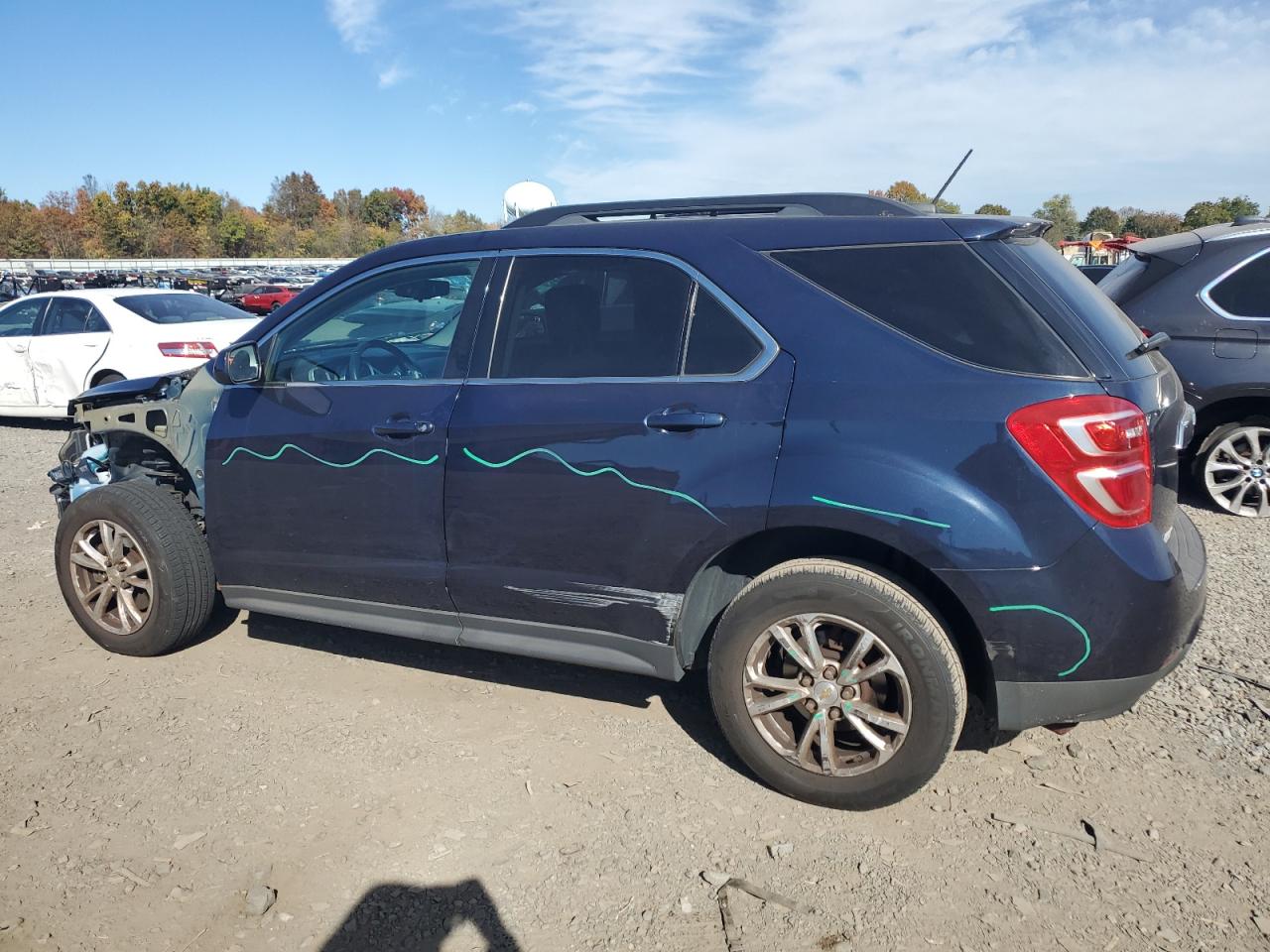 2016 Chevrolet Equinox VIN 2GNFLFEK3G6204816 Copart auction photo, front end / side damage thumbnail 2