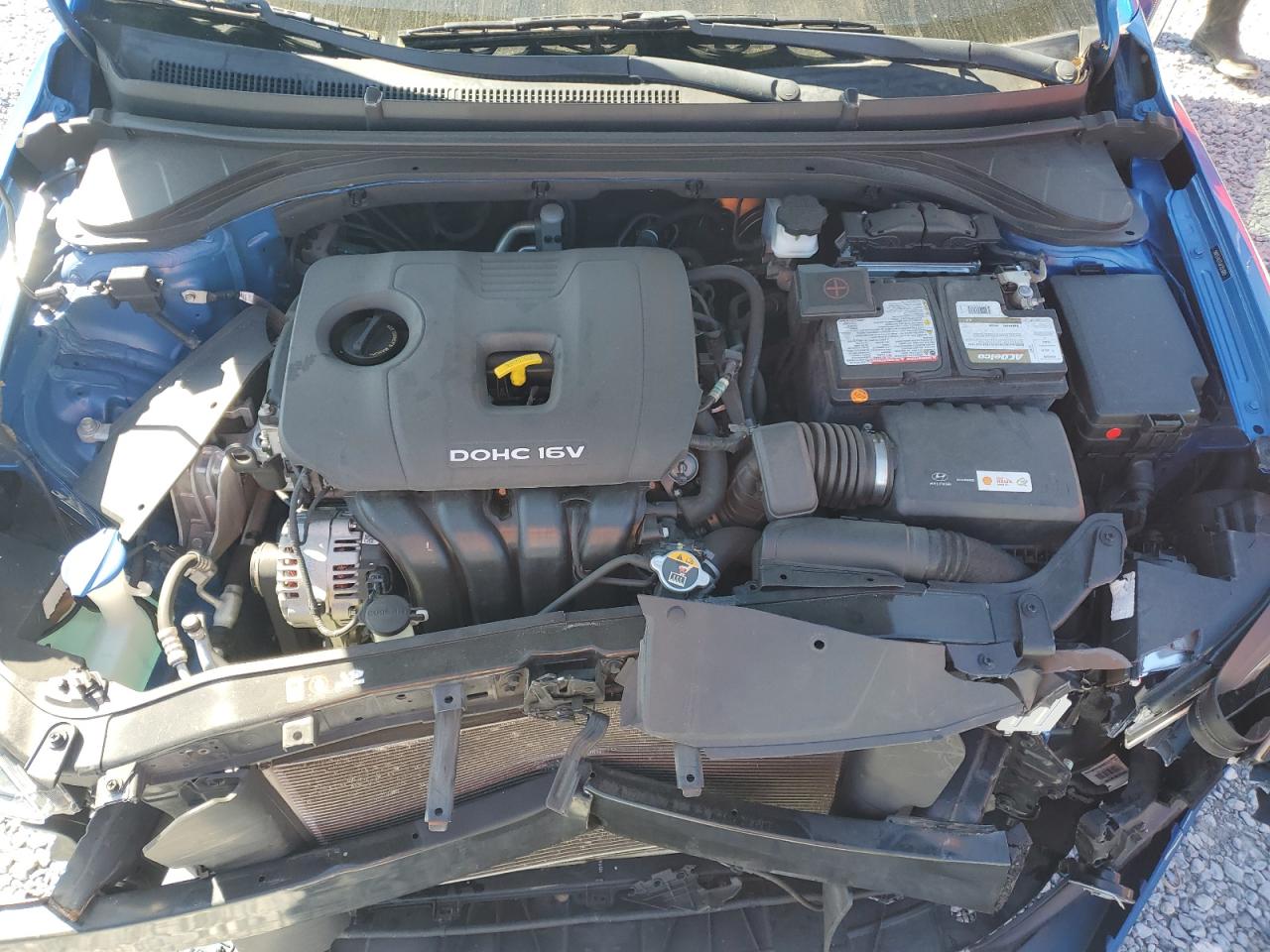 2018 Hyundai Elantra VIN 5NPD74LF6JH353089 Copart auction photo, front end damage thumbnail 13