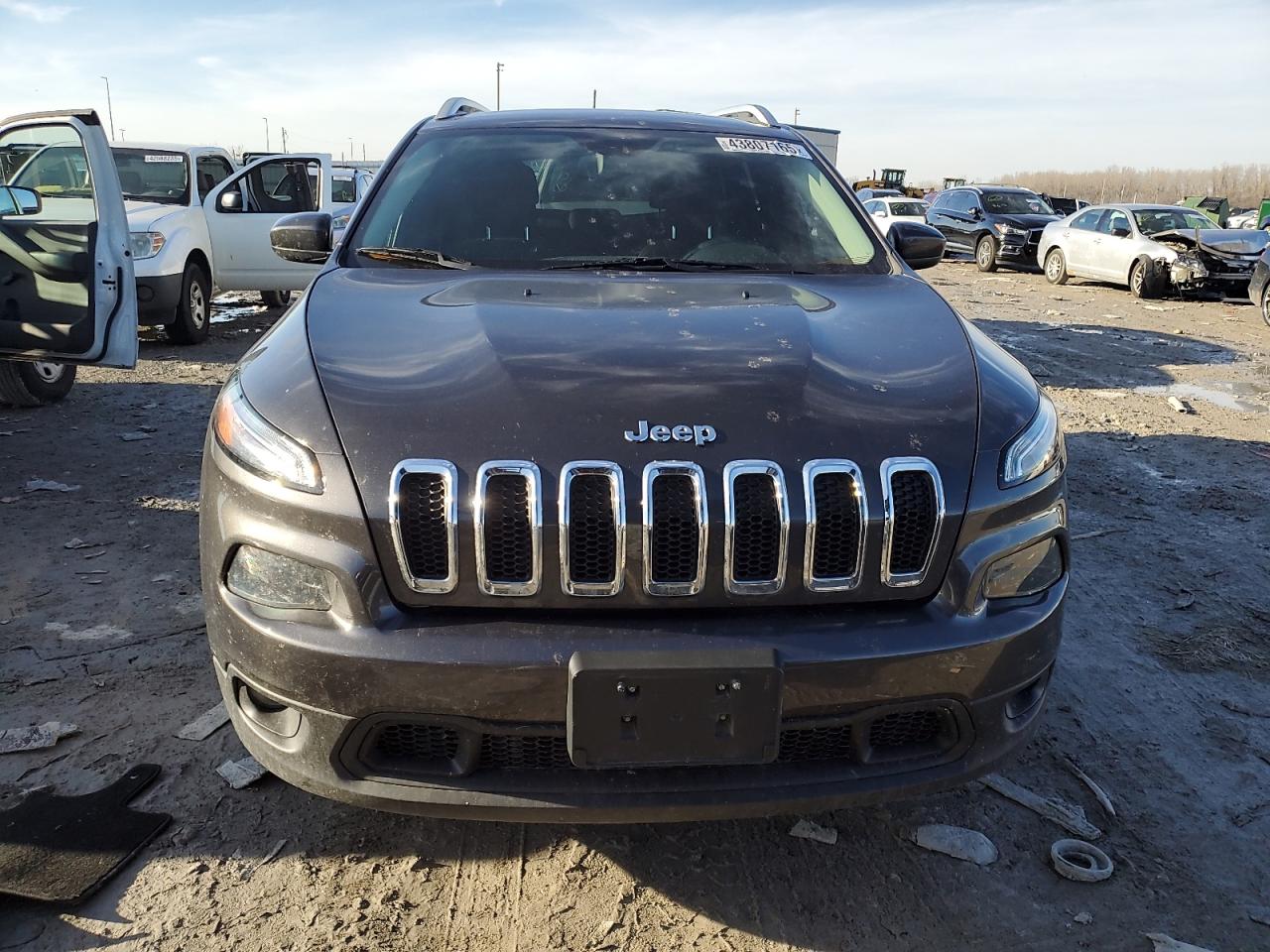 2015 Jeep Grand Cherokee VIN 1C4PJLCB7FW656874 Copart auction photo, rear end damage thumbnail 5