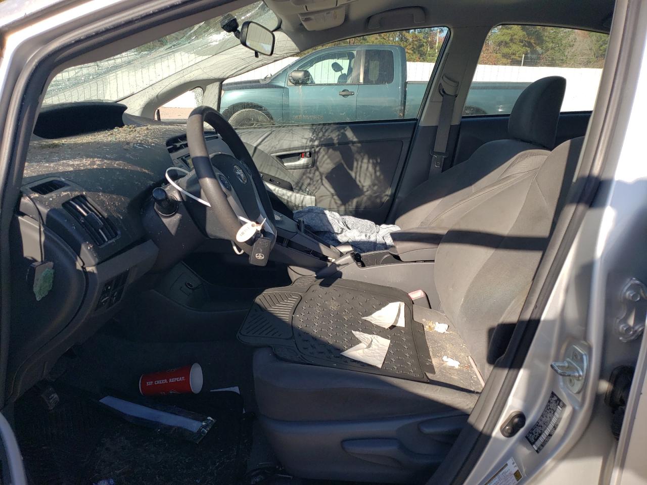 2011 Toyota Prius VIN JTDKN3DU6B5314346 Copart auction photo, front end / all over damage thumbnail 7